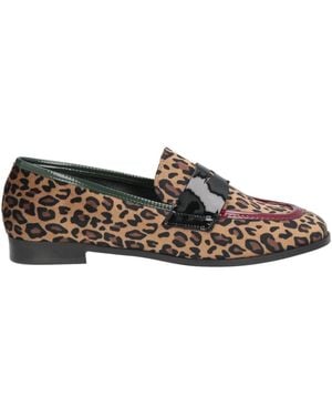 Nila & Nila Loafers Textile Fibres, Synthetic Material - Grey