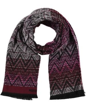 Missoni Scarf Wool, Polyester - Purple