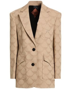 MCM Sand Blazer Wool, Polyester - Natural