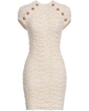 Balmain Mini Dress - Natural