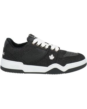 DSquared² Trainers Leather, Textile Fibres - Black