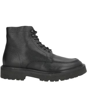 Officina 36 Ankle Boots Leather - Black