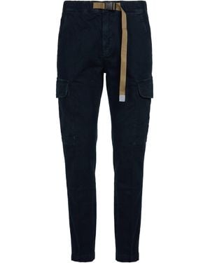 White Sand Midnight Pants Cotton, Elastane - Blue