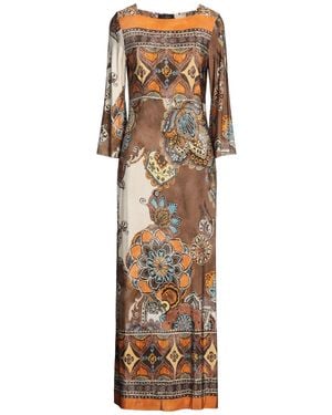 Clips Long Dress - Natural