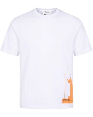 Lanvin T-Shirt Cotton - White