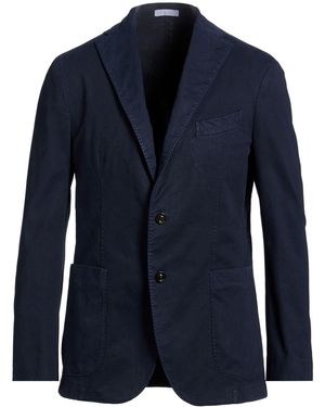 Boglioli Blazer Cotton, Tencel, Silk, Elastane - Blue