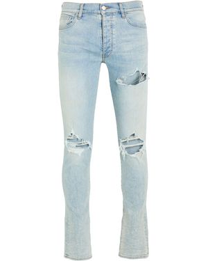 Amiri Jeans Cotton, Elastomultiester, Elastane - Blue