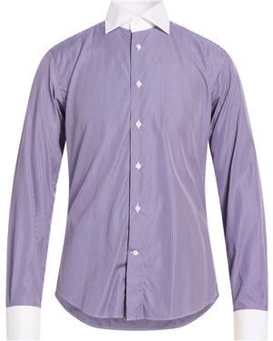 Brian Dales Shirt Cotton - Purple