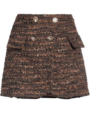 Le Volière Mini Skirt - Brown