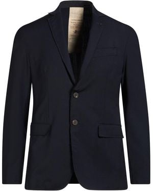 Messagerie Midnight Blazer Wool, Polyester, Elastane - Blue