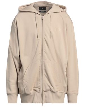 Y-3 Sweatshirt Cotton, Elastane - Natural