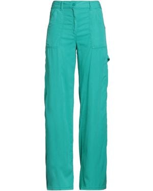 Patrizia Pepe Trousers Lyocell - Green