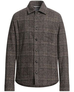 Fedeli Shirt Baby Alpaca Wool, Cotton, Polyester - Grey