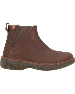 El Naturalista Ankle Boots - Brown