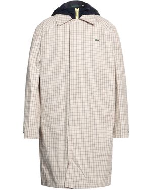 Lacoste Overcoat & Trench Coat - White