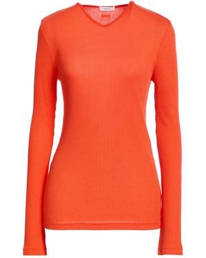 Ferragamo T-Shirt Silk, Cupro - Orange