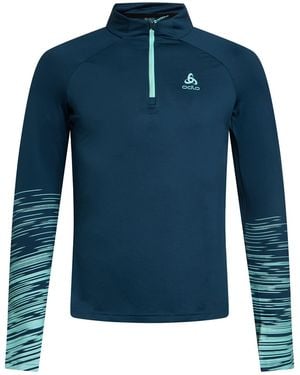 Odlo T-Shirt Polyester, Elastane - Blue