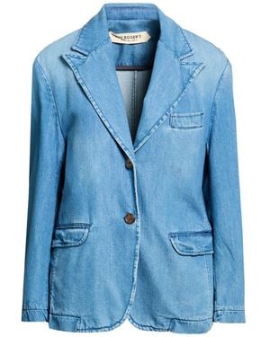 Roy Rogers Old Glory Blazer Cotton, Lyocell - Blue