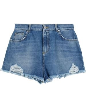 Gaelle Paris Denim Shorts - Blue
