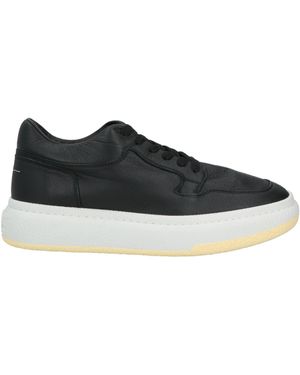 MM6 by Maison Margiela Sneakers Mit Shearling-Futter - Schwarz