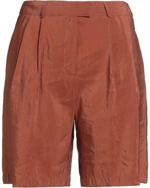 Alysi Shorts & Bermuda Shorts Viscose, Polyester - Red