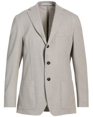 Eleventy Light Blazer Wool, Elastane - Gray