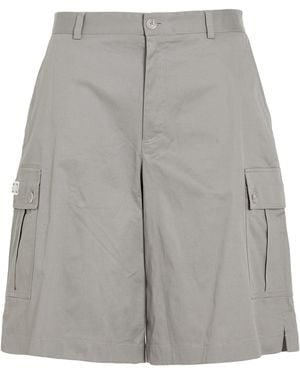 Dolce & Gabbana Shorts & Bermuda Shorts Cotton, Elastane - Grey