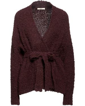 ODEEH Cardigan Alpaca Wool, Wool, Polyamide - Purple