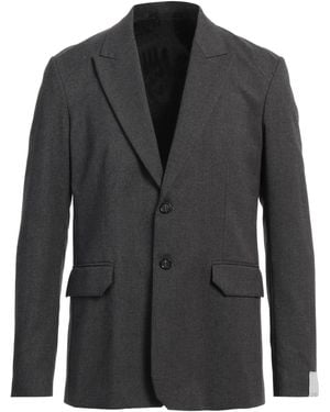 Paolo Pecora Blazer Polyester, Viscose, Elastane - Black