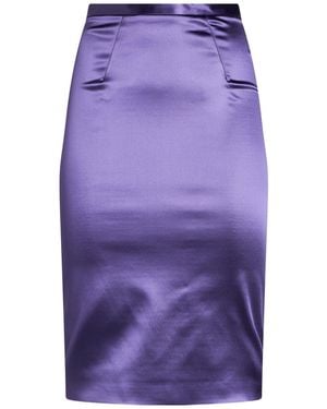 Elisabetta Franchi Midi-Rock - Lila