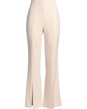 Isabelle Blanche Pants Polyester, Elastane - Natural