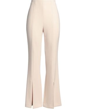 Isabelle Blanche Pants Polyester, Elastane - Natural