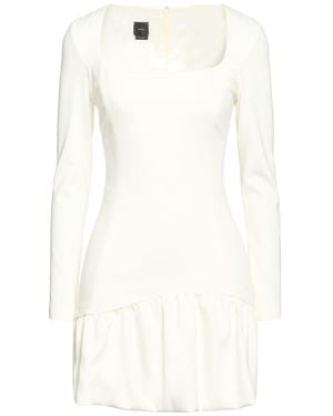 Pinko Mini Dress Viscose, Nylon, Elastane - White