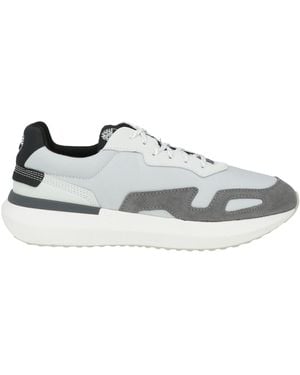 Timberland Trainers Leather, Textile Fibres - White