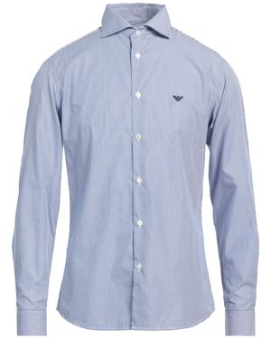 Emporio Armani Shirt Cotton - Blue