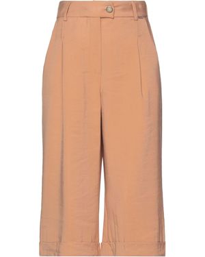 Silvian Heach Cropped Trousers - Natural