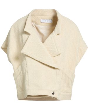 IRO Jacket Cotton, Polyester, Polyamide, Metal Fiber - Natural