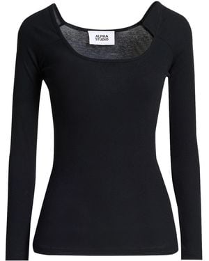 Alpha Studio T-Shirts - Black