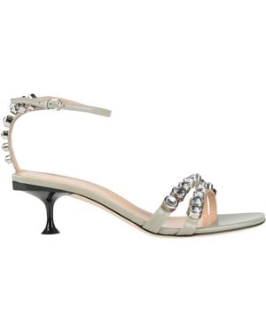 Sergio Rossi Sandals - Natural