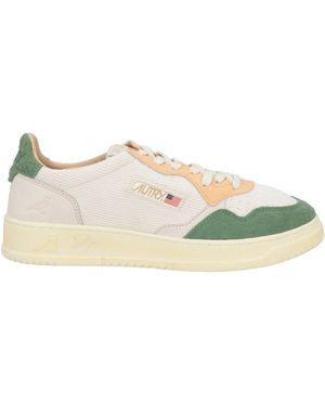Autry Trainers Textile Fibres, Leather - White