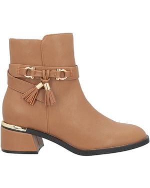 Menbur Tan Ankle Boots Synthetisches Material - Brown