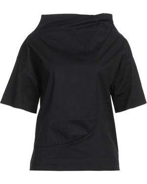 Alpha Studio Top Cotton, Elastane - Black