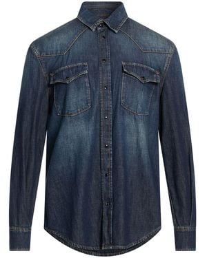 Dondup Denim Shirt Cotton - Blue
