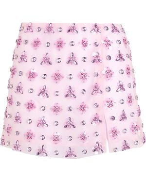 DES_PHEMMES Mini Skirt Polyester - Pink