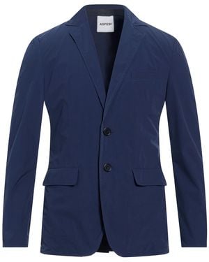 Aspesi Blazer Polyamide, Elastane - Blue