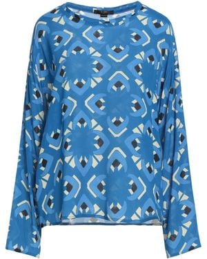 SEVENTY VENEZIA Top Viscose - Blue