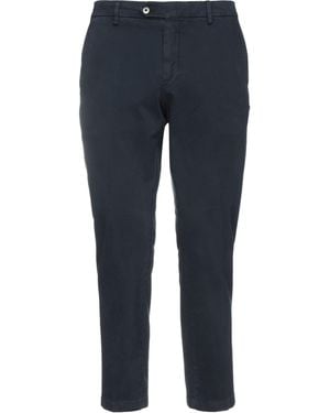 BE ABLE Midnight Trousers Cotton, Elastane - Blue