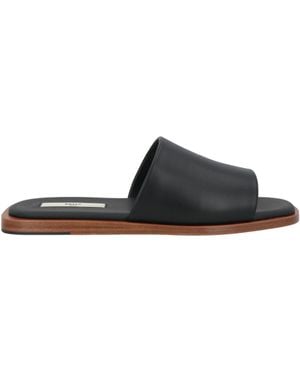 Bally Sandals Lambskin - Black