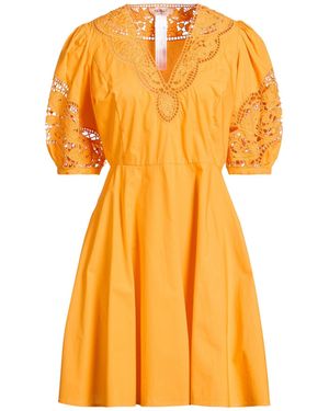 Twinset Mini Dresses - Orange
