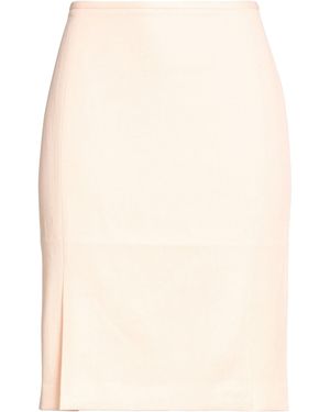 Calvin Klein Midi Skirt Polyester, Elastane - Natural